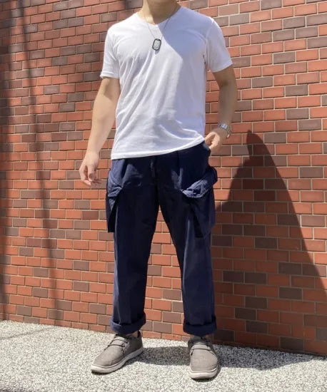 イギリス海軍 ROYAL NAVY 後期型 スラントポケット コンバットパンツ USED 213U=
