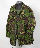 イギリス軍 DPM カモフラージュ ワッペン付 6ポケット コンバットスモックジャケット USED B34UW