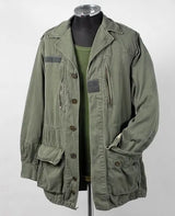 フランス軍 OD M-64 フィールドジャケット USED