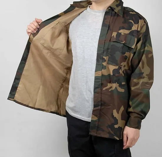 クロアチア軍 カモフラージュ フィールドシャツ 新品 -