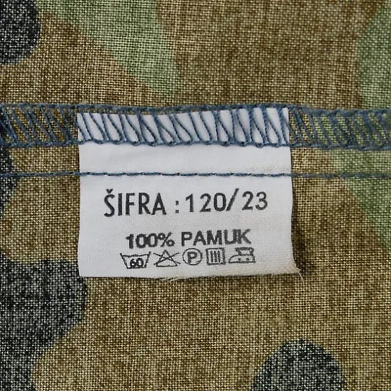 クロアチア軍 カモフラージュ フィールドシャツ 新品 -