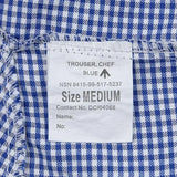 イギリス軍 ギンガムチェック ウエストゴム シェフパンツ USED -