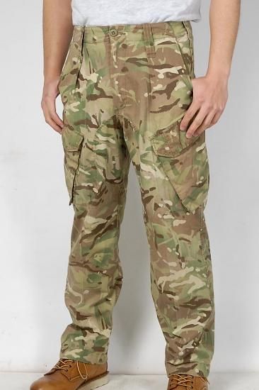 イギリス軍 MTP テンパレイト スラントポケット コンバットパンツ USED =