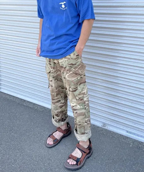 イギリス軍 MTP テンパレイト スラントポケット コンバットパンツ USED =
