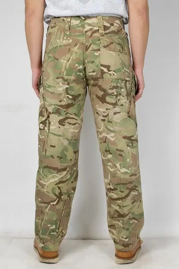 イギリス軍 MTP テンパレイト スラントポケット コンバットパンツ USED =