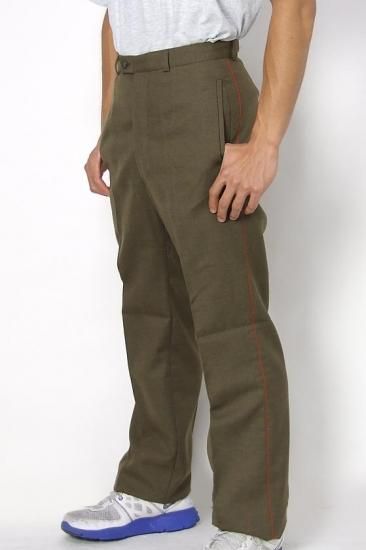 チェコ軍 レッドストライプ ドレスパンツ（新品）782N-