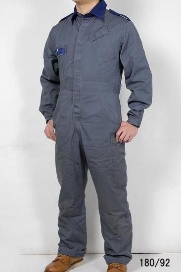 イギリス空軍 RAF ブルー/グレー カバーオール USED 575YU