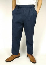 【訳あり】イギリス空軍 RAF ブルーグレー No.2 ドレスパンツ USED =
