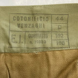 イタリア軍 ベージュ ビンテージ AMI チノショートパンツ ボタンタイプ USED 704UV-