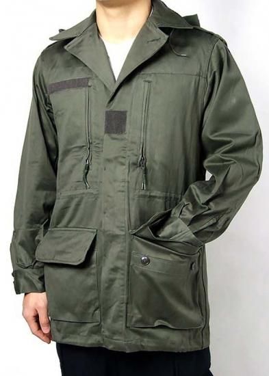 フランス軍 OD M-64 フィールドジャケット フード付 新品 F19NH