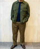 イギリス陸軍 ARMY ブラウン No.2 バラック ドレスパンツ USED =