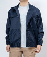 フランス BALSAN ネイビー スタンドカラージャケット 新品 =