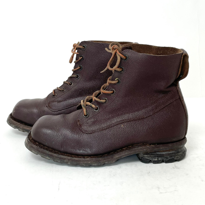 スウェーデン軍 ブラウン TRETORN/トレトン M-59 コンバットブーツ USED