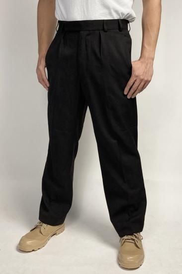 【スモール＆ビッグ特価】イギリス海軍 ROYAL NAVY ブラック No.3 ドレスパンツ USED 206BU-SB=
