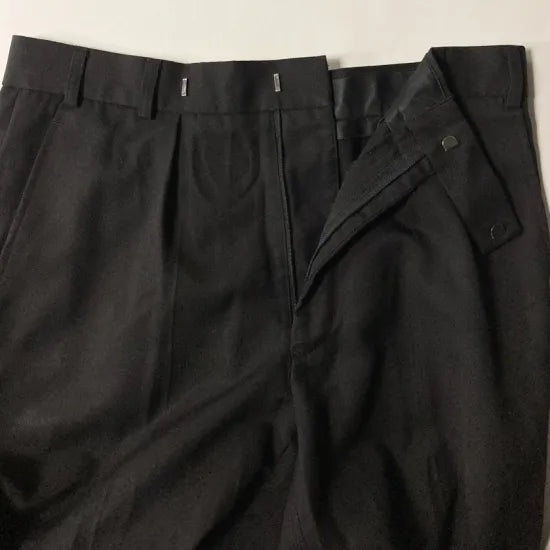 【スモール＆ビッグ特価】イギリス海軍 ROYAL NAVY ブラック No.3 ドレスパンツ USED 206BU-SB=