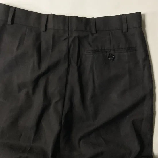 【スモール＆ビッグ特価】イギリス海軍 ROYAL NAVY ブラック No.3 ドレスパンツ USED 206BU-SB=