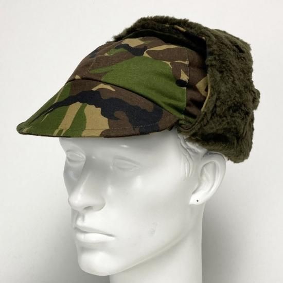オランダ軍 カモフラージュ ウィンターキャップ 新品 M61N-