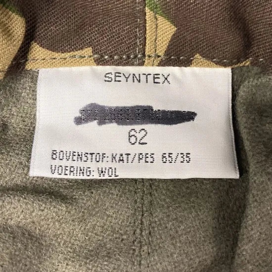 オランダ軍 カモフラージュ ウィンターキャップ 新品 M61N-