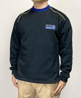 イギリス ネイビー Kwik Fit スウェットシャツ 新品 B71N=