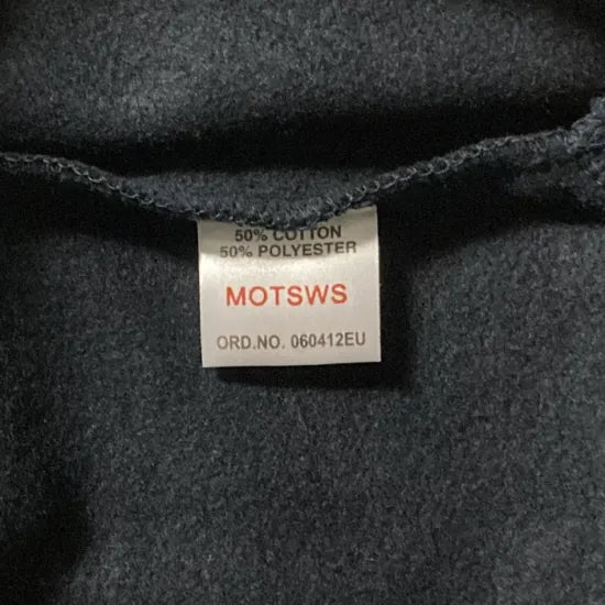 イギリス ネイビー Kwik Fit スウェットシャツ 新品 B71N=