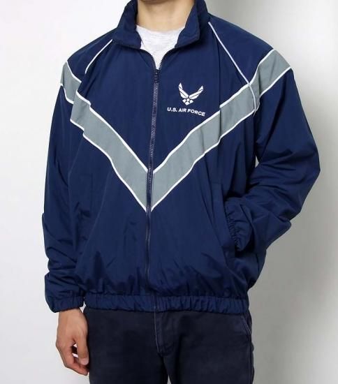 アメリカ空軍 USAF PTU フィジカルトレーニングジャケット 上質USED A88N3=
