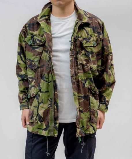 イギリス軍 DPM カモフラージュ 6ポケット コンバットスモックジャケット ニアニュー B34N2