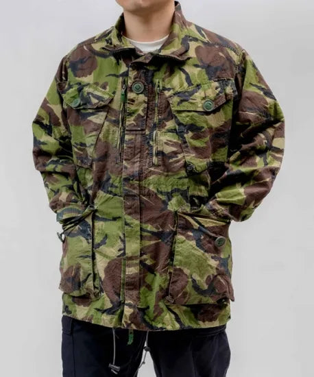 【めっちゃ変わる】 DPM イギリス軍 カモフラージュ コンバットスモック 6ポケット 個人装備
