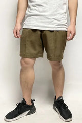イギリス陸軍 ARMY ブラウン No.2 バラック ショートパンツ USED =