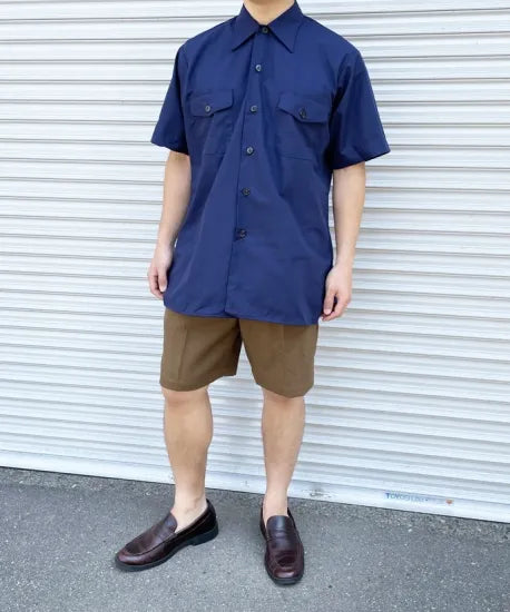 イギリス陸軍 ARMY ブラウン No.2 バラック ショートパンツ USED =