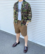イギリス陸軍 ARMY ブラウン No.2 バラック ショートパンツ USED =