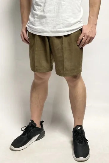イギリス陸軍 ARMY ブラウン No.2 バラック ショートパンツ USED =