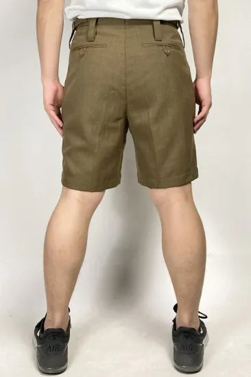 イギリス陸軍 ARMY ブラウン No.2 バラック ショートパンツ USED =