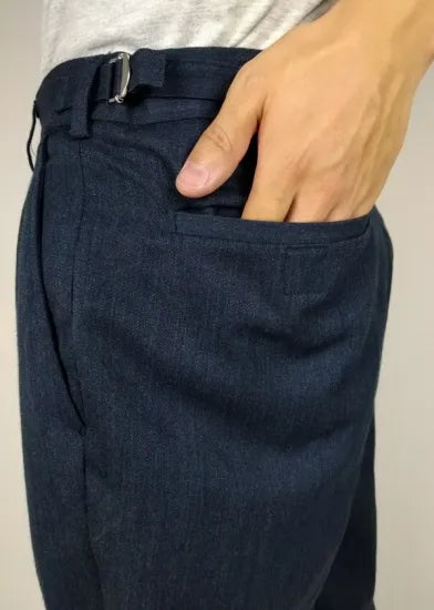 イギリス空軍 RAF ブルーグレー No.2 ショートパンツ USED =