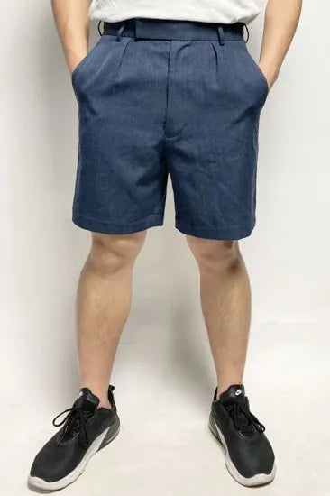 イギリス空軍 RAF ブルーグレー No.2 ショートパンツ USED =