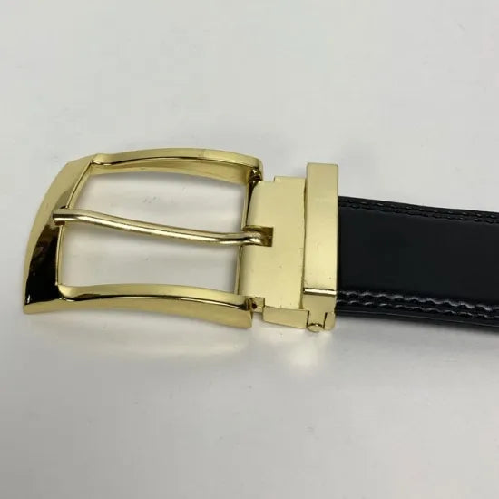 オランダ軍 ブラック 35mm レザーベルト 新品 98N=