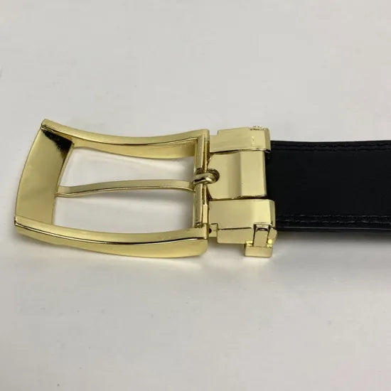 オランダ軍 ブラック 35mm レザーベルト 新品 98N=