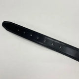 オランダ軍 ブラック 35mm レザーベルト 新品 98N=