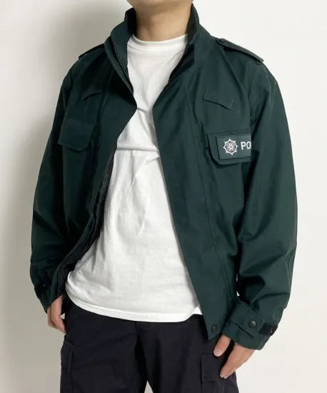 北アイルランド警察 POLICE ダークグリーン GORE-TEX ワッペン付 北アイルランド警察 POLICE ダークグリーン GORE-TEX ワッペン付