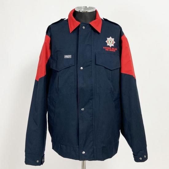 【1点物】北アイルランド消防隊 ネイビー GORE-TEX ワークジャケット（新品&USED）UK47
