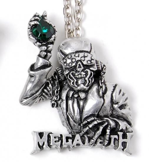 MEGADETH ロックバンド ネックレス 新品　R410