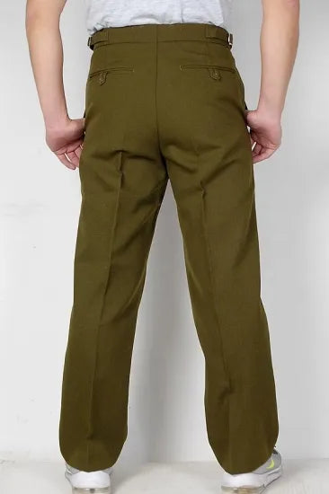 イギリス陸軍 ARMY OD No.2 ドレスパンツ USED =