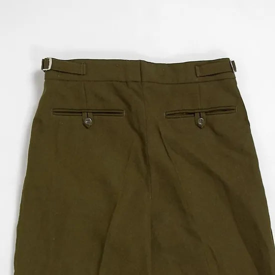 イギリス陸軍 ARMY OD No.2 ドレスパンツ USED =