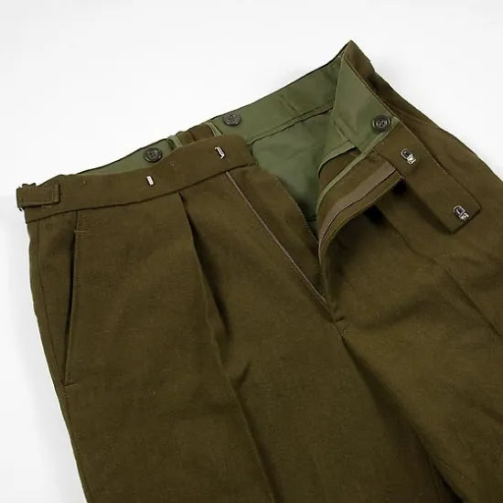 イギリス陸軍 ARMY OD No.2 ドレスパンツ USED =