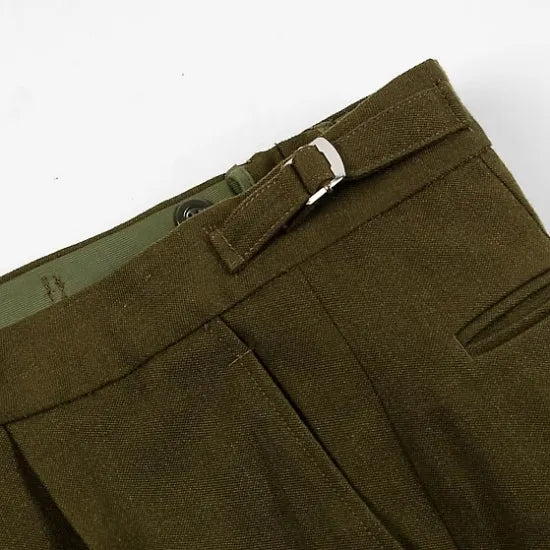 イギリス陸軍 ARMY OD No.2 ドレスパンツ USED =