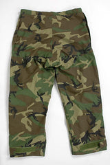 アメリカ軍 ウッドランドカモ GORE-TEX/ゴアテックス ECWCS Gen1 オーバーパンツ 上質USED 160N3=