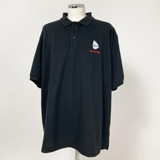 イギリス軍関連 ブラック ポロシャツ（新品）B87N-BLACK