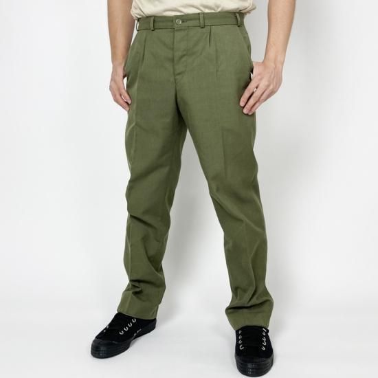【スモール特価】チェコ軍 OD サービスパンツ USED 790U-SB=