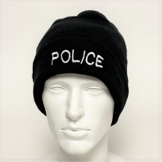 イギリス軍・警察・政府機関関連 ブラック ウォッチキャップ 新品 -