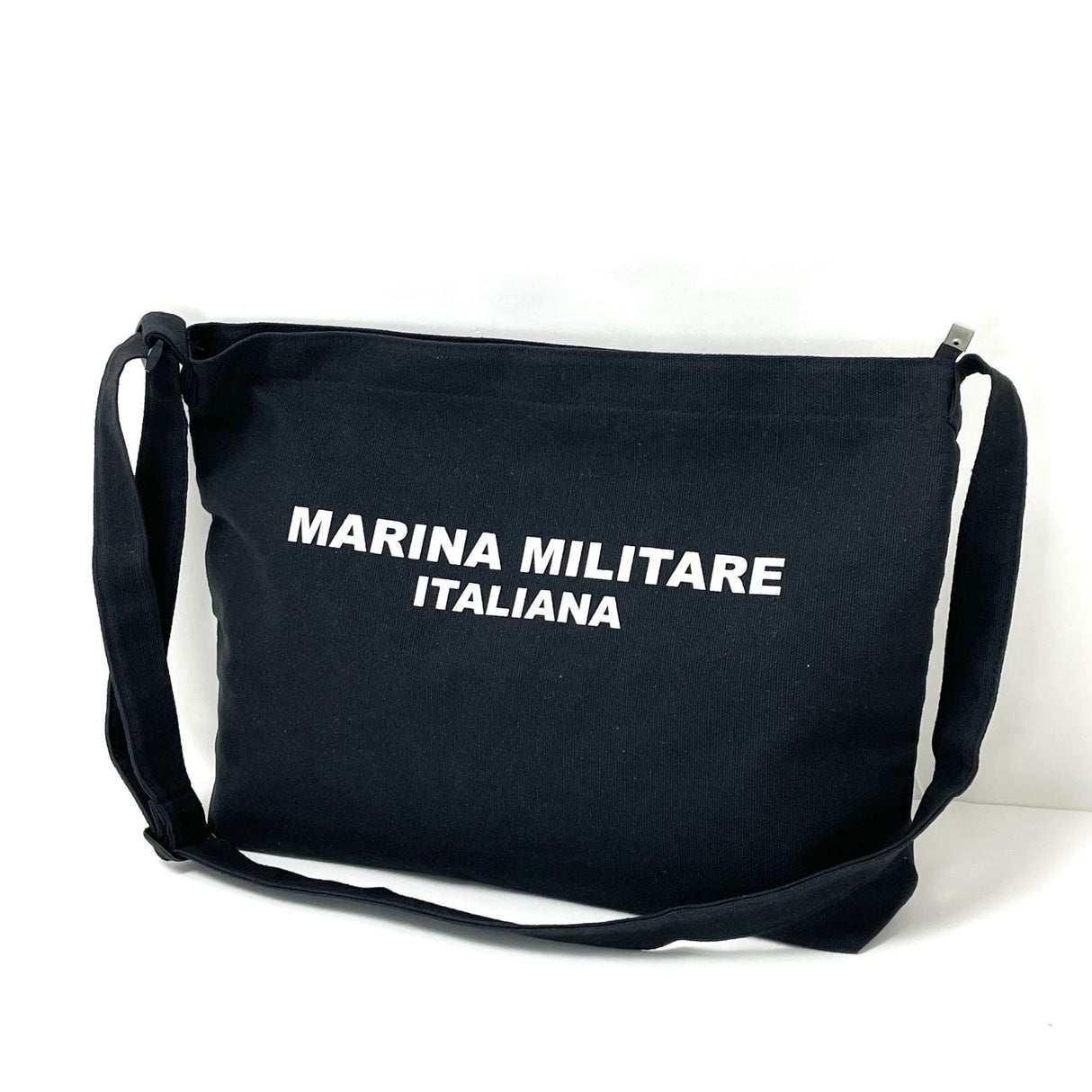 イタリア軍. マリーン. ブラック, ショルダーバッグ 新品 161N=
