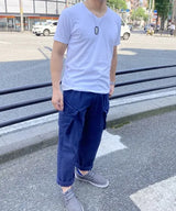 イギリス海軍 ROYAL NAVY 後期型 スラントポケット コンバットパンツ 上質USED =